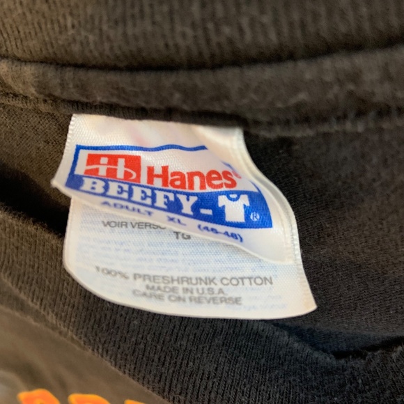 Vintage RARE Print Hanes Beefy Tee Easyriders Motorcycle Graphic Tee Size XL - Picture 7 of 8